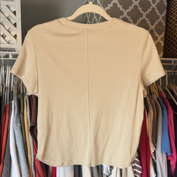 Madewell Ribbed Tee Large (Re)Generative - Picture 5 of 5